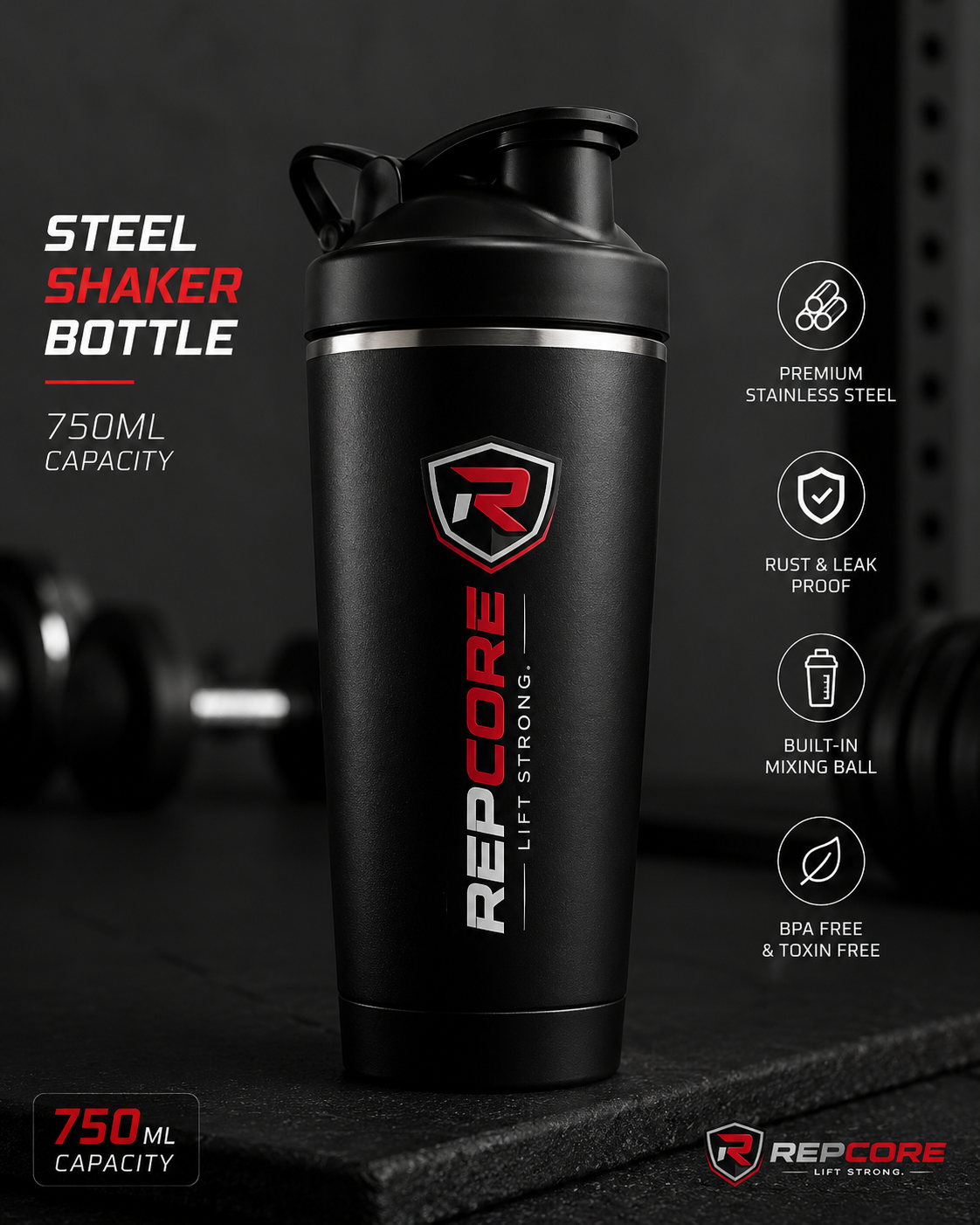 Steel Shaker